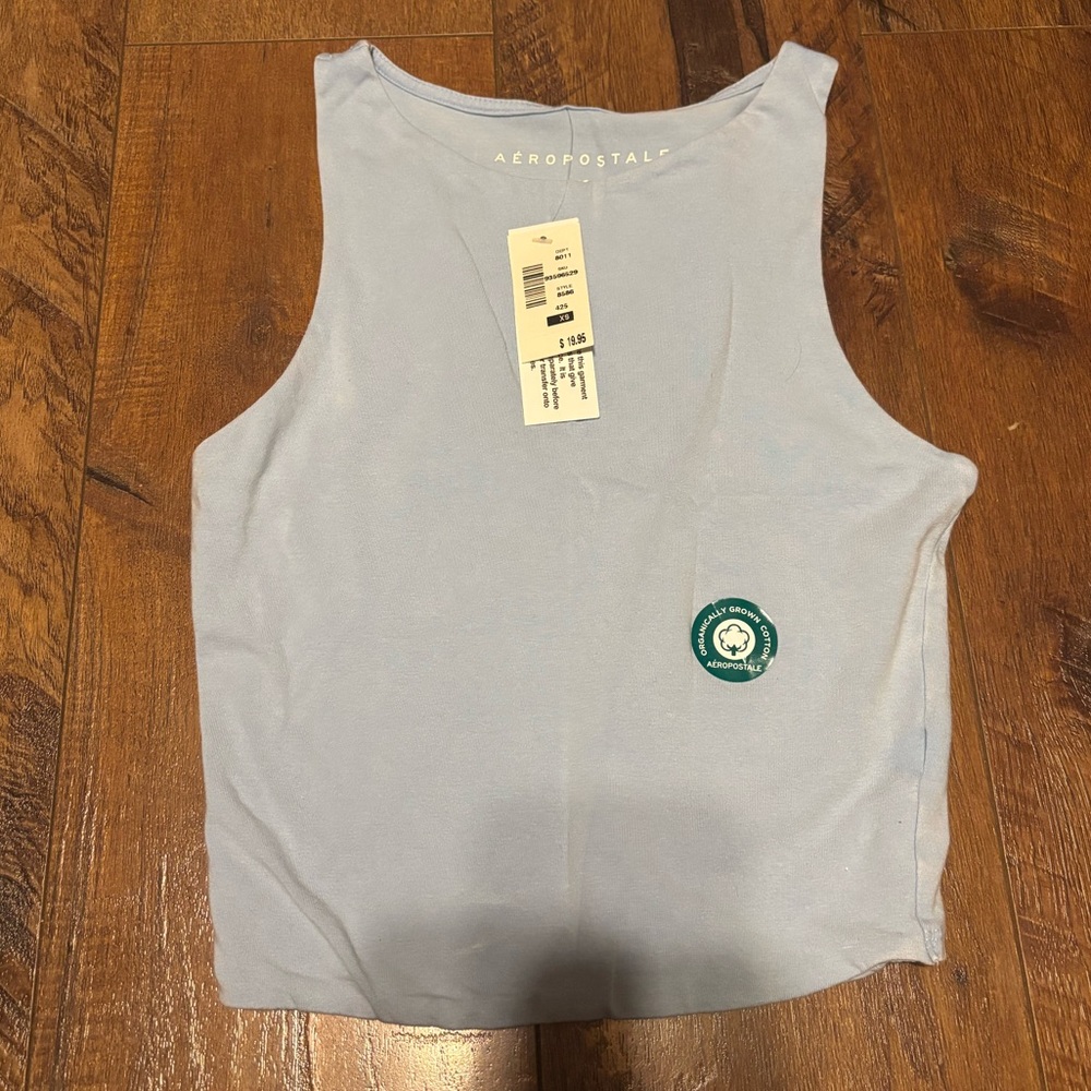 NWT Aeropostale Light Blue Tank Top Size XS